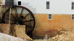 Historic Grist Mill Working Water Wheel Stock Footage Video (100% Royalty-free) 3710855 | Shutterstock