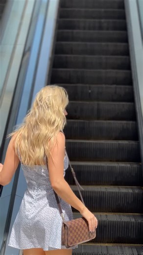 Morgan Hollie | POV: you’re behind me on the escalator 🛗🙈 #fyp #summer #reeloftheday #explore #shopping | Instagram