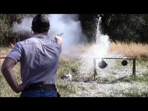 Shooting The Pietta 1851 Navy .44 Black Powder Revolver