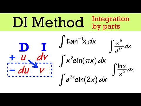 How to do the DI Method (for integration by parts)