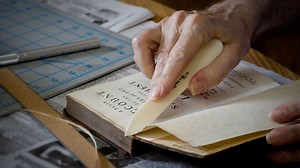 Preserving the ancient art of handcrafting books