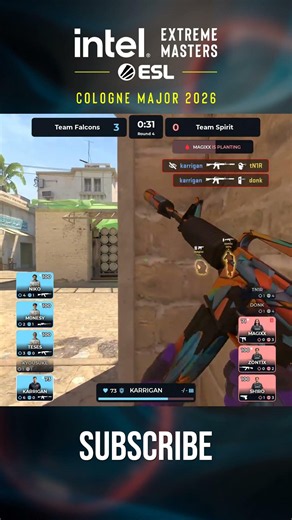 karrigan SACRIFICES himself but drops HUGE 4K on push #esl #colognemajor #cs2