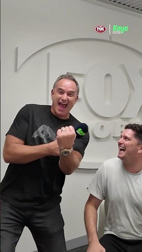 Dicko goes ROGUE in the Fox Footy office