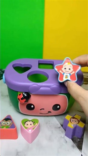 BEST COCOMELON SHAPE SORTER BUCKET