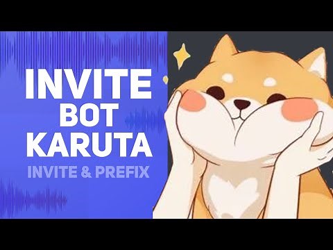 Invite Bot Karuta & Setup Prefix Discord
