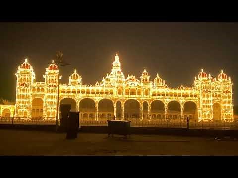 Highlights of Sound and light show with palace illumination! Mysore Palace lightings