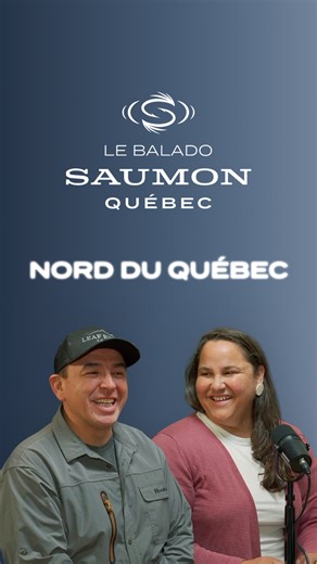 LE TOUR DE LA SALMOSPHÈRE 🌎🐟 Le saumon atlantique au Nord du Québec Dans cet épisode du Balado Saumon Québec, l’animatrice Lyne Morissette de M - Expertise Marine et le président de la FQSA, Normand Fiset, poursuivent leur exploration des multiples facettes du saumon atlantique en se tournant cette fois vers les vastes territoires nordiques du Québec. Ils échangent avec Louis Shecanapish-Tardif, copropriétaire de la pourvoirie de la rivière aux Feuilles, ainsi qu’avec Véronique Nadeau, biologi