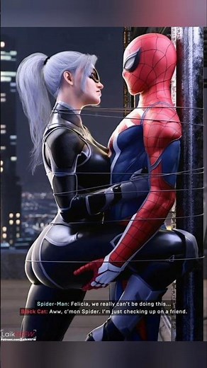 Black Cat NUDE Mod Spider-Man Remastered PC Gameplay