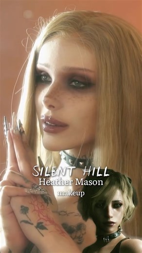𝓔𝓿𝓲𝓮 on Instagram: "Silent Hill - Heather Mason ☆ makeup tutorial"