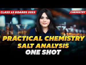 Salt Analysis ONE SHOT🔥| Practical Chemistry | Class 12 | CBSE Board 2025 | Durgesh Ma'am | Rankplus