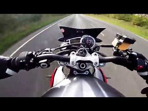 Triumph Street Triple R sound with SC Project Conic exhaust + quickshifter