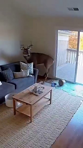 Deer meets Dog