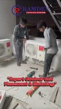 Onida ac Fetting | Residential | Brand | ‪@Ramdevcoolingsystem‬ | ‪@Onidalive‬ #indiakaonida