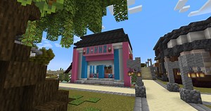 Building an Ice Cream Shop in "Minecraft"