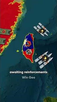 What if China attacked Taiwan? #unitedstates #history #geography #worldwar2 #geohistory #china