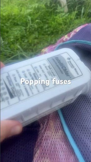 Salt cell generator popping fuses?