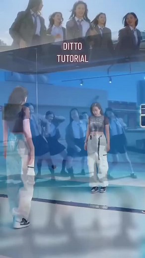 Tutorial de baile de Ditto de New Jeans