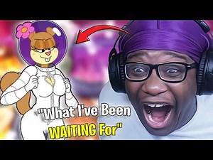 Big BOOTY Sandy CHEEKS Responds |GLORB & Sandy Thee Squirrel - MHMM (OFFICIAL MUSIC VIDEO) Reaction