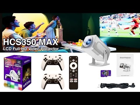 Unboxing the HCS350 Max Android Projector: The Future of Home Entertainment