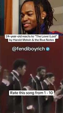 Harold Melvin & The Blue Notes - “The Love I Lost” | Reaction