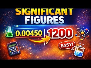Significant Figures in Physics & Chemistry | tricks | Rules and Examples | Easy tricks for exams