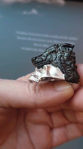 4.5K views · 103 reactions | Loving the detail on this one 'Hunted' mens wolf skull ring The Dreamhouse Collection www.sapphirestudiosdesign.com/dreamhouse | Sapphire Studios Design | Facebook