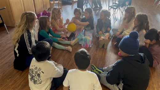 Snow day delays didn’t stop the fun! ❄️ Our friends stayed cozy inside playing Hot Potato while practicing patience, listening skills, and teamwork! We’re thankful for joyful moments together ,even on unexpected days because “This is the day the Lord has made; let us rejoice and be glad in it.” Psalm 118:24 💙 | Learning Tree Children's Academy