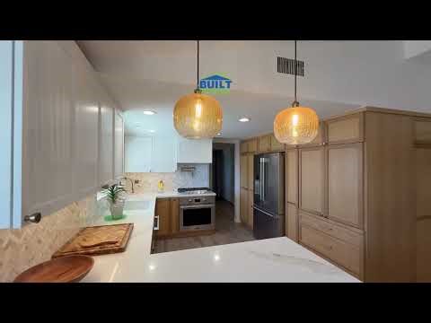 Kitchen Remodel + Custom Built-In Bar Wall ✅ (Full Walkthrough)