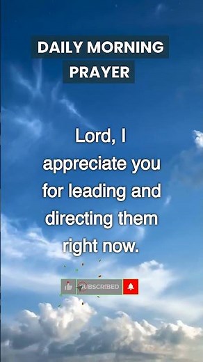 A Powerful Morning Prayer To Start Your Day With A Grateful Heart #shorts