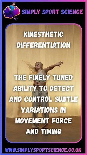 #SportsScience - What is Kinesthetic Differentiation?