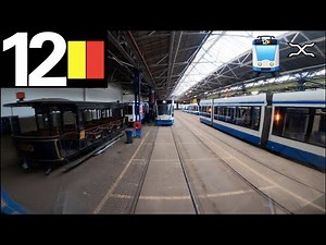 🚊 GVB Amsterdam Tramlijn 12 Cabinerit Centraal Station - Amstelstation - Remise Lekstraat wasstraat