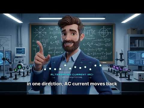 Alternating Current (AC) Explained | Class 12 Physics with AI Mascot