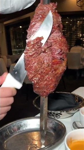 FAMOUS BRAZILIAN STEAKHOUSE IN DALLAS Where: Chama Gaucha... #Shorts #foodify_us