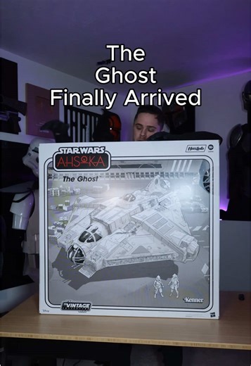 Exclusive Star Wars Ghost Unboxing with Ahsoka Tano - Hasbro Vintage Collection