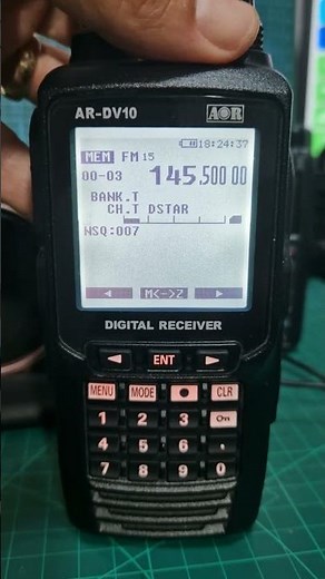 AOR DV10 - C4FM DSTAR FUSION - HF AMALOGUE & CW