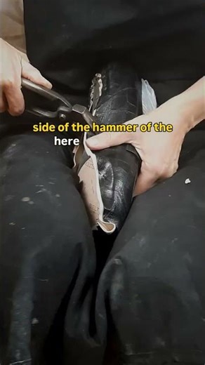 Lasting Shoes- the basic example. Full courses-full shoemaking process #shoemaking #howtomake