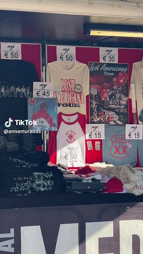 Lost Americana Euro Tour Merch Prices Revealed