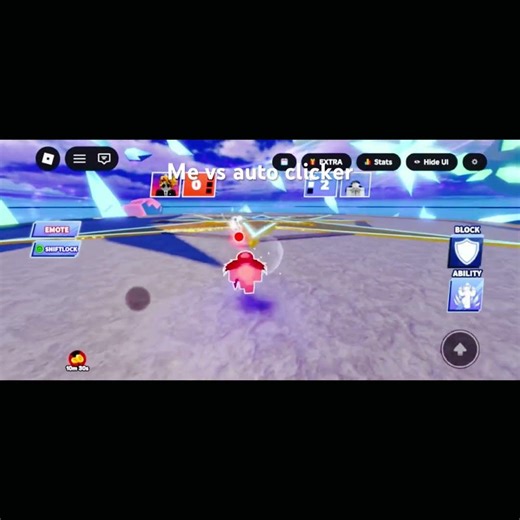 Me vs auto clicker #roblox #animatin #mrbeast #robloxedit #geometrydash #steakwad