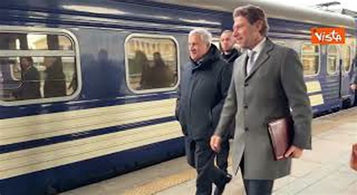 Il ministro degli Esteri Tajani arriva a Kiev per riunione capi diplomazie Ue