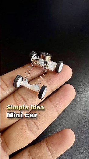 diy mainan mudah mini car toys #diy #amazing #toys