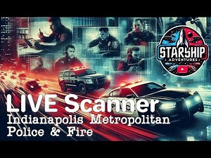 🔴LIVE Police Scanner Indianapolis Metropolitan Police & Fire - Aircraft Tracker / Weather Satellite