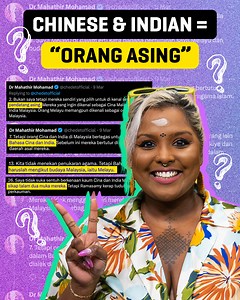 Why lah some people still wanna call Malaysian Chinese and Indians “orang asing”? 😔 We’re Malaysians too. Just because we choose to take pride in our cultures and languages, doesn’t mean we’re any less Malaysian tau. 😭 | SAYS