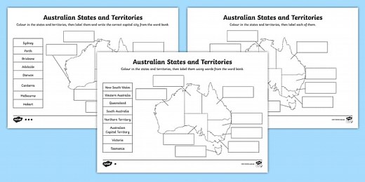 Australian States and Territories Activity