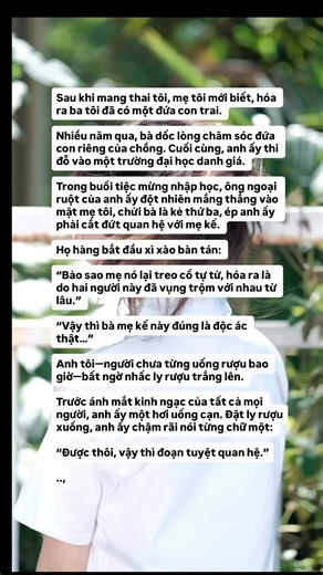 75K views · 450 reactions | Truyện: Sự Lựa Chọn Của Đứa Con Riêng - Editor: Diệp Gia Gia #diepgiagia #zhihu #review #ngontinh #viral #trending #xuhuong #fybシm | Diệp Gia Gia | Facebook