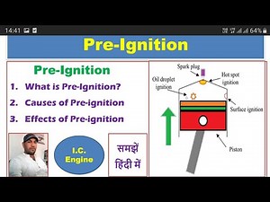 Pre Ignition||Causes of Pre-Ignition||Effects of Pre-Ignition
