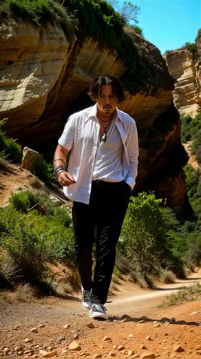 Johnny Depp Dance AI Performance to Black or White