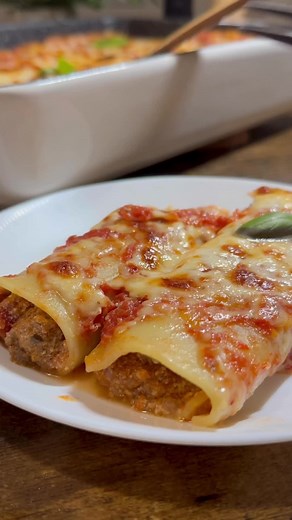 Cannelloni Recipe with Ricotta and Beef Filling