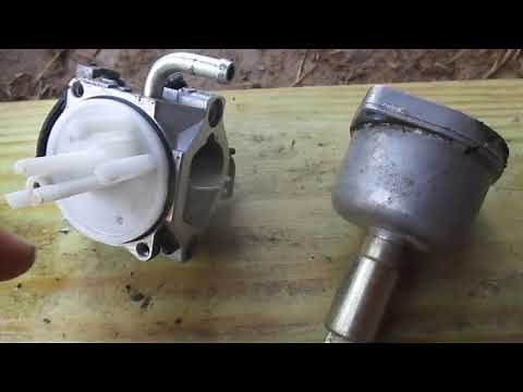Cleaning carburetor on Briggs & Stratton Intek 17.5 HP Engine