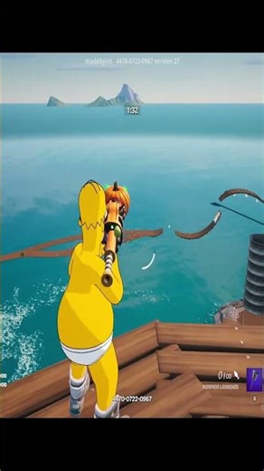 How did she survive almost 3 direct hits?? #fortnite #fortnitecreative