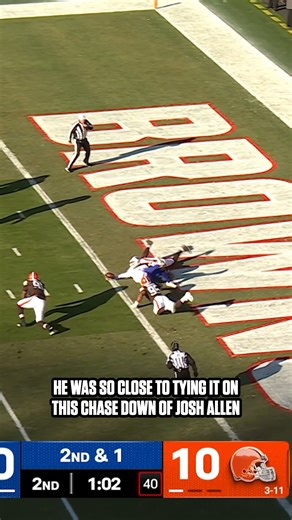 missed it by this much 🤏 BUFvsCLE on CBS/Paramount watch.nfl.com | NFL